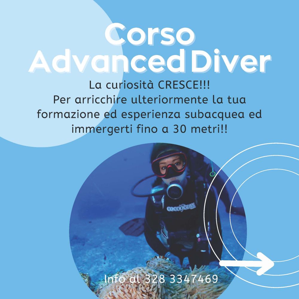 Corso sub abilitazione 30mt